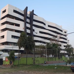 Pintado de edificio habita